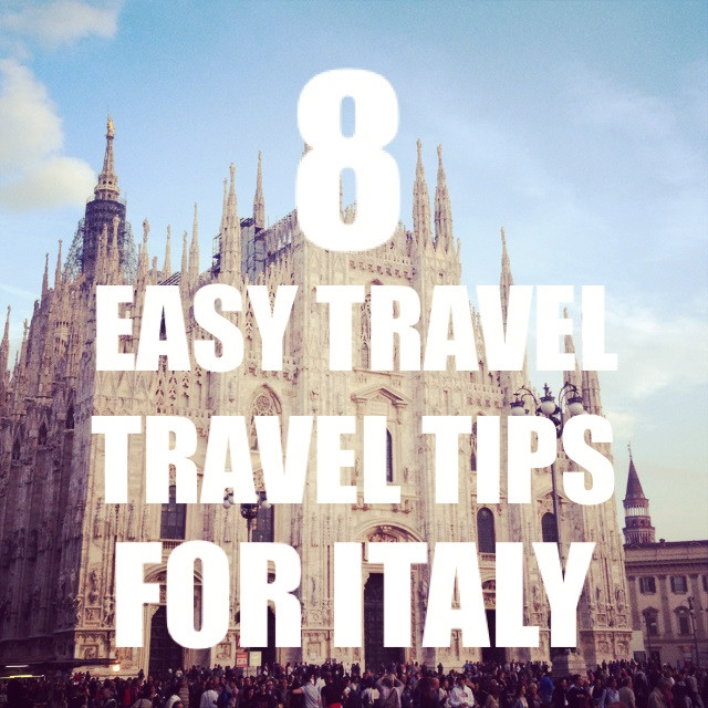 Tips for getting around Italy